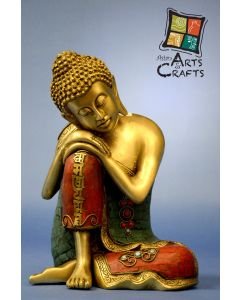 Brass Buddha Stone Patch